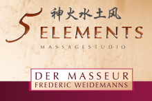Logo 5 ELEMENTS - Massagestudio